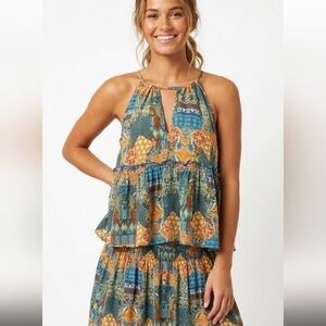 NWT RACHEL ZOE Boho skirt and top set size Small @i